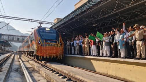 Srinagar-Katra Vande Bharat Express To Stop at Reasi Station from October 29