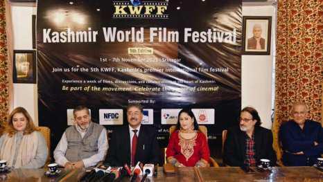 Kashmir World Film Festival To Be Held From Nov 1-7