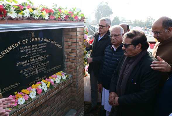 CM Lays Foundation For Boulevard Widening & Four-Laning