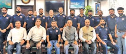 J&K Deaf Cricket Team Leaves For 9th IDCA Tournament In Delhi