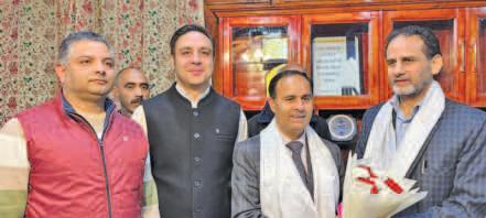 Naseer Ahmad Wani Takes Helm Of School Education Kashmir