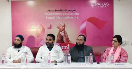 Paras Health Leads Breast Cancer Awareness Across Kashmir