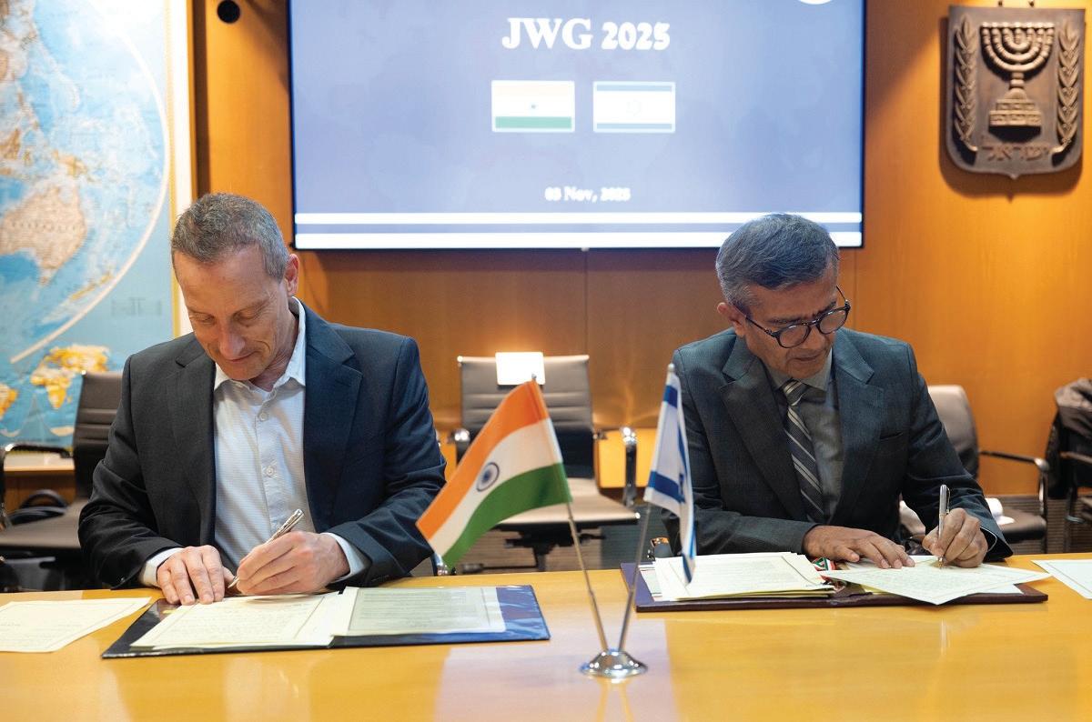 India, Israel Sign Major Defence Pact
