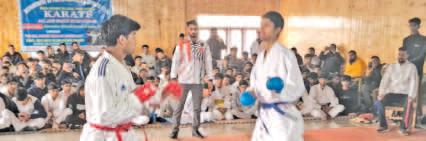 Inter-District UT Level Karate C'ship Kicks Off In Kulgam