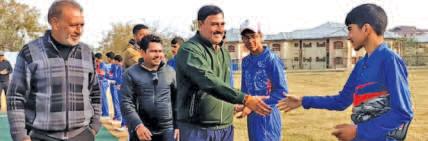 UT Level Cricket Tourney For Boys U-14 Enters Day 4 In Budgam