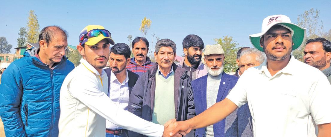 UT Level Cricket Tournament Kicks Off At BHSS Bijbehara
