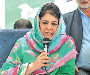 CM Omar Implementing BJP's Agenda: Mehbooba