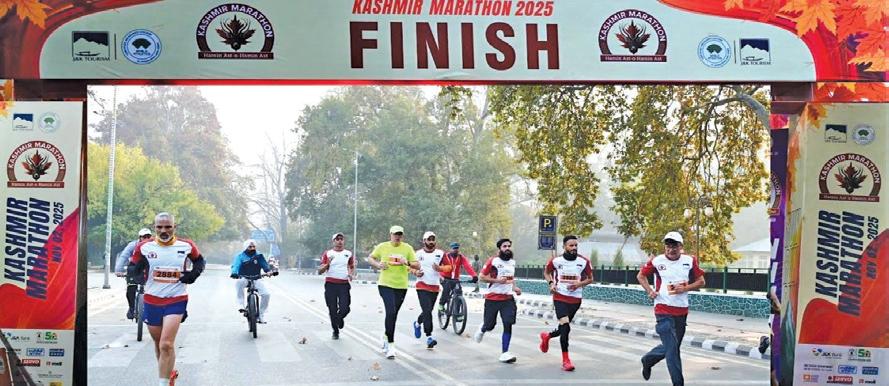 2nd Edition Of Kashmir Marathon 2025 Draws Global Participation