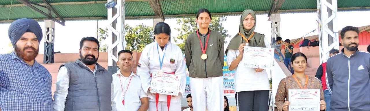 UT Level Under-17 Girls Karate C'ship Concludes In Kathua