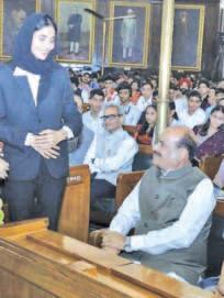 Baramulla Student Joins ‘Know Your Leaders' in Parliament