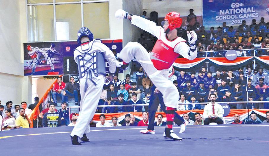 J&K Wins Gold At 69th NSG Taekwondo C'ship In Jammu