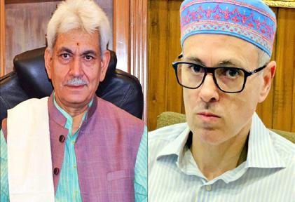 LG Sinha, CM Omar Mourn Victims of Explosion Near Red Fort