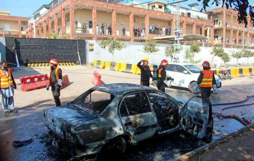 Car Bomb Attack in Pakistan Capital, 12 Killed