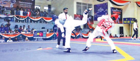 69th NSG Boys Wushu: Host J&K Shines With Seven Medals
