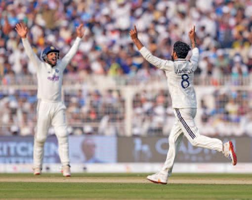 Jadeja's 4/27 Puts India On Brink Of Victory On Crumbling Eden Track