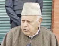Aga Ruhullah Answerable to NC: Dr Farooq