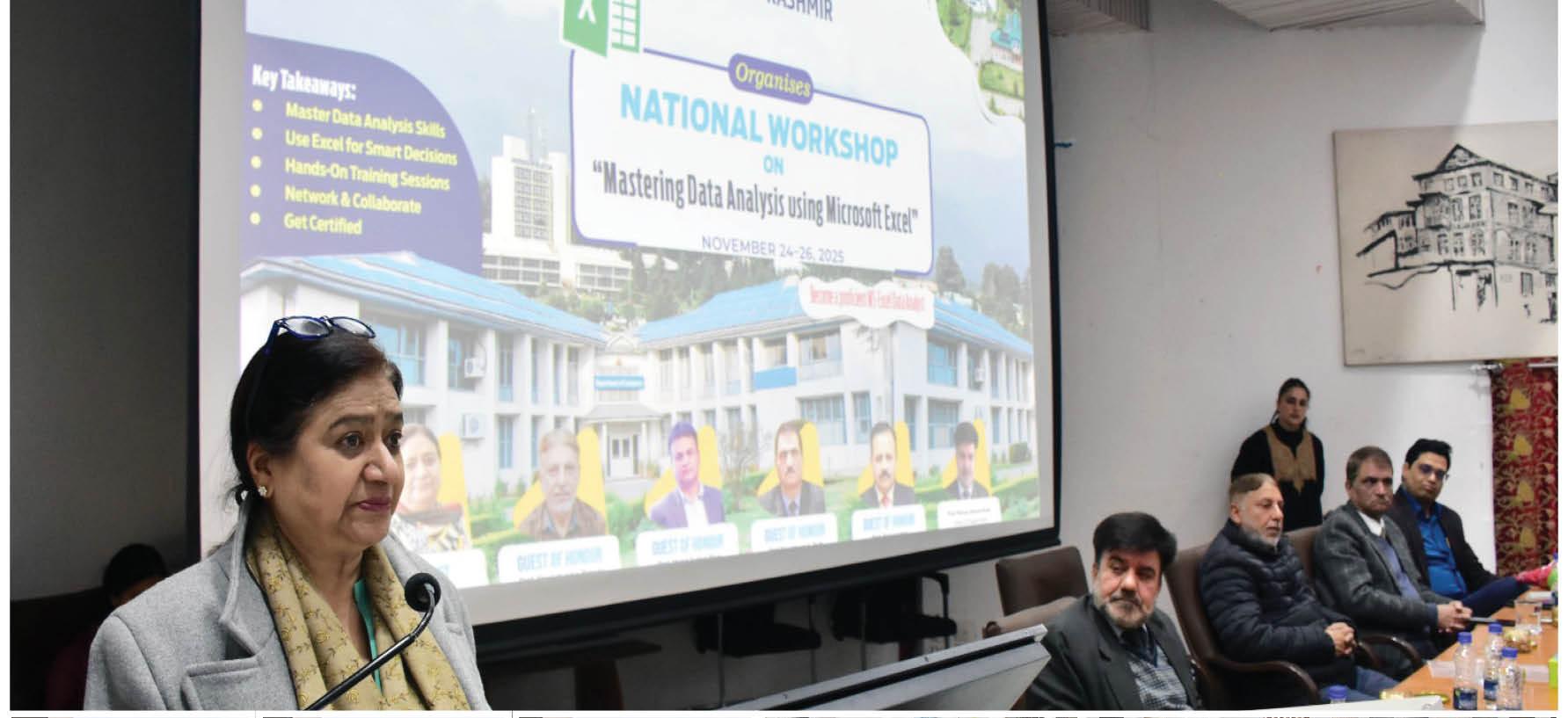 Workshop on Data Analysis Begins at KU