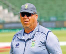 SA Coach Shukri Conrad Creates Stir