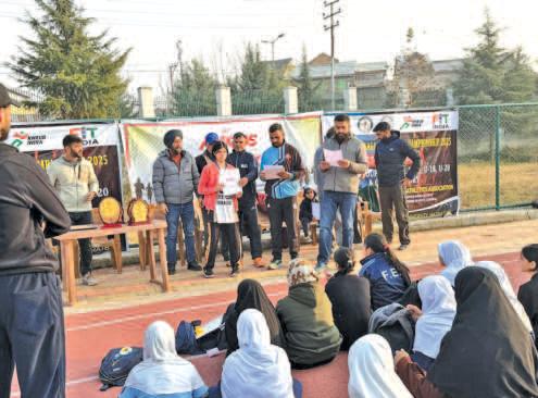 Srinagar Athletic Championship Concludes