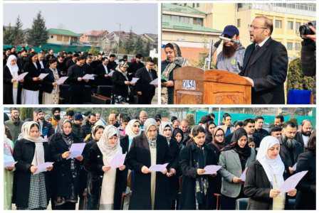 Constitution Day Marked with Fervour at Srinagar District Court Complex