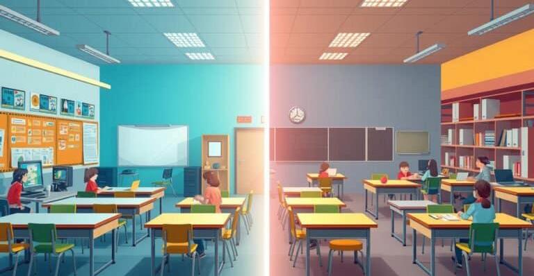 The Wealth Barrier in Classrooms