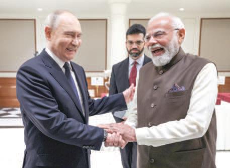 Putin Touches Down In Delhi For High-Stakes Summit
