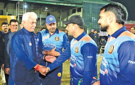 LG Sinha inaugurates sixth Kashmiri Pandit Premier League edition