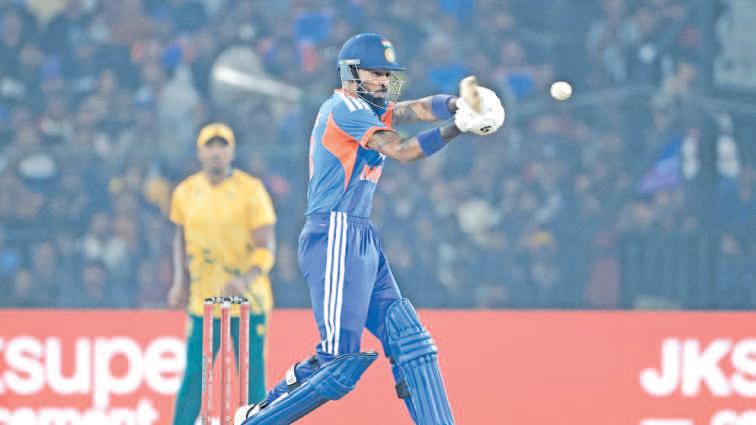 Hardik's Blistering 50 Lifts India to 175/6 After Top-order Wobble