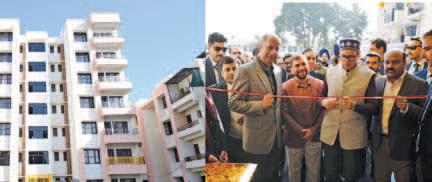 CM Omar Inaugurates 56 New Govt Housing Flats