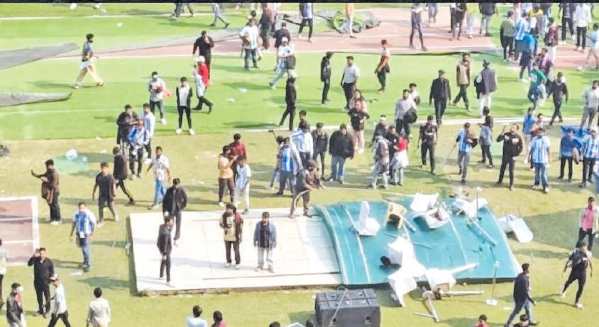 Fans Go On Rampage, Messi's Kolkata Tour Turns 'Messy'