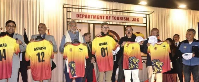 CM Omar Abdullah Unveils Logo of Jammu Marathon