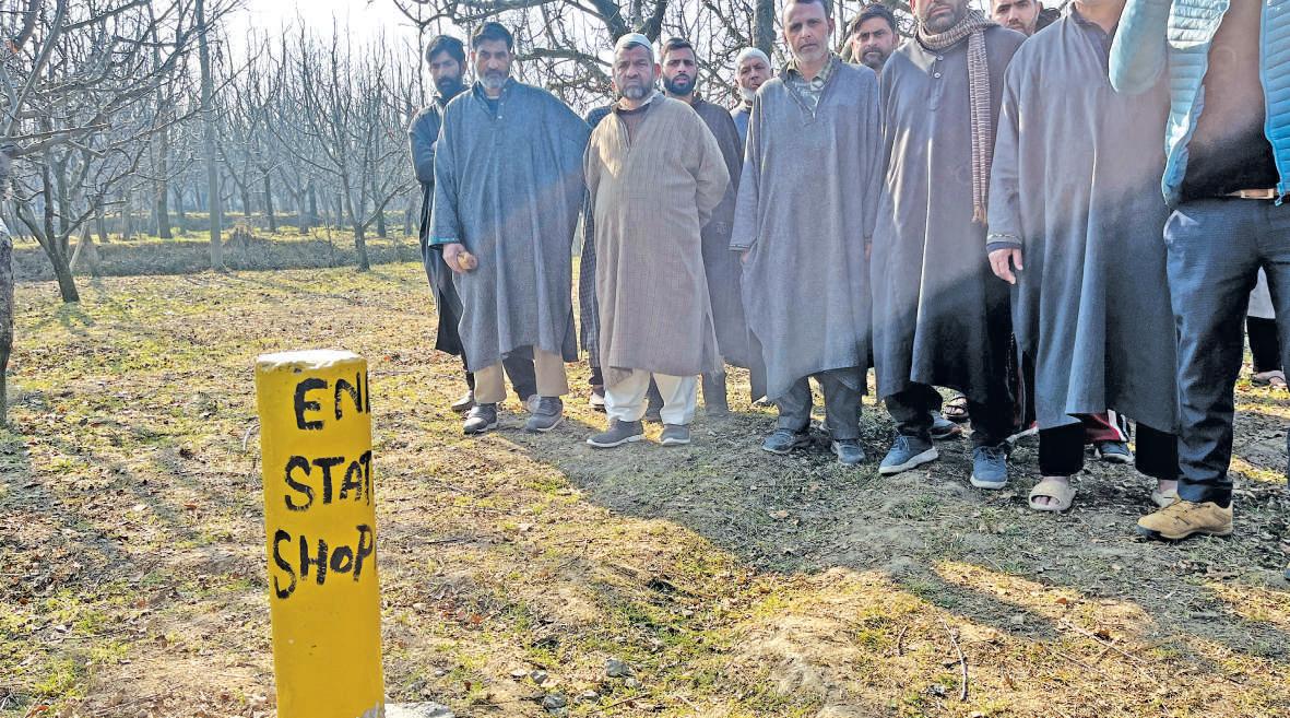 A Railway Line Marks Kashmir's Apple Heartland