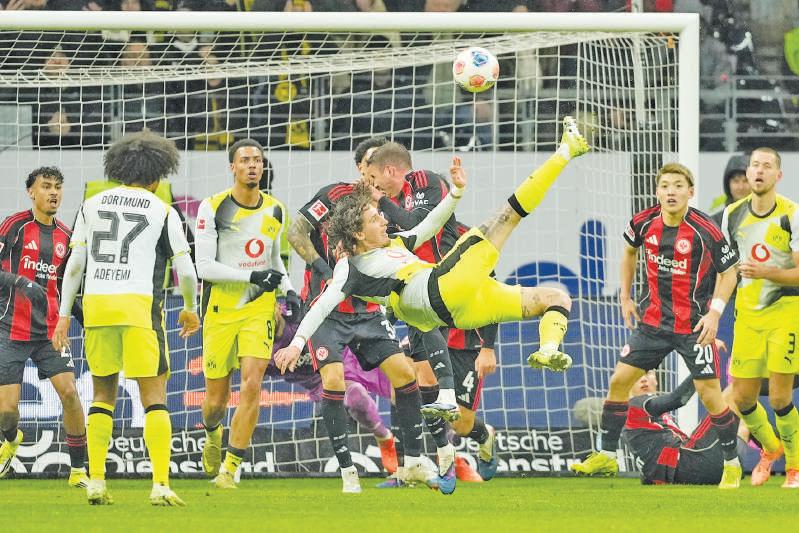 Frankfurt, Dortmund Settle for Thrilling Bundesliga Draw