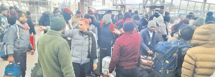Train Service Witnesses Huge Rush as Highway Remains Closed