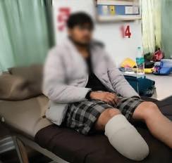Student Cuts Off Own Foot to Secure Admission