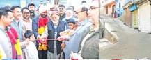DC Doda Inaugurates Construction of Motorable Path