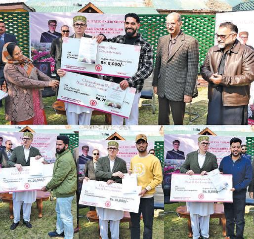 CM Omar Felicitates Winners of Photography Competition