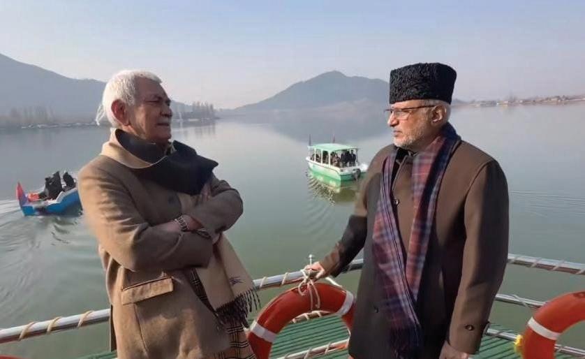 Vice President Experiences Dal Lake’s ‘Timeless Charm’