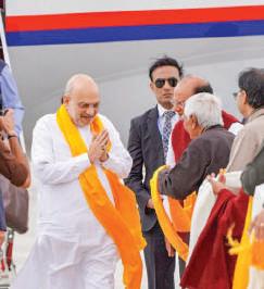 Shah Arrives In Ladakh For Buddha Relics Exposition