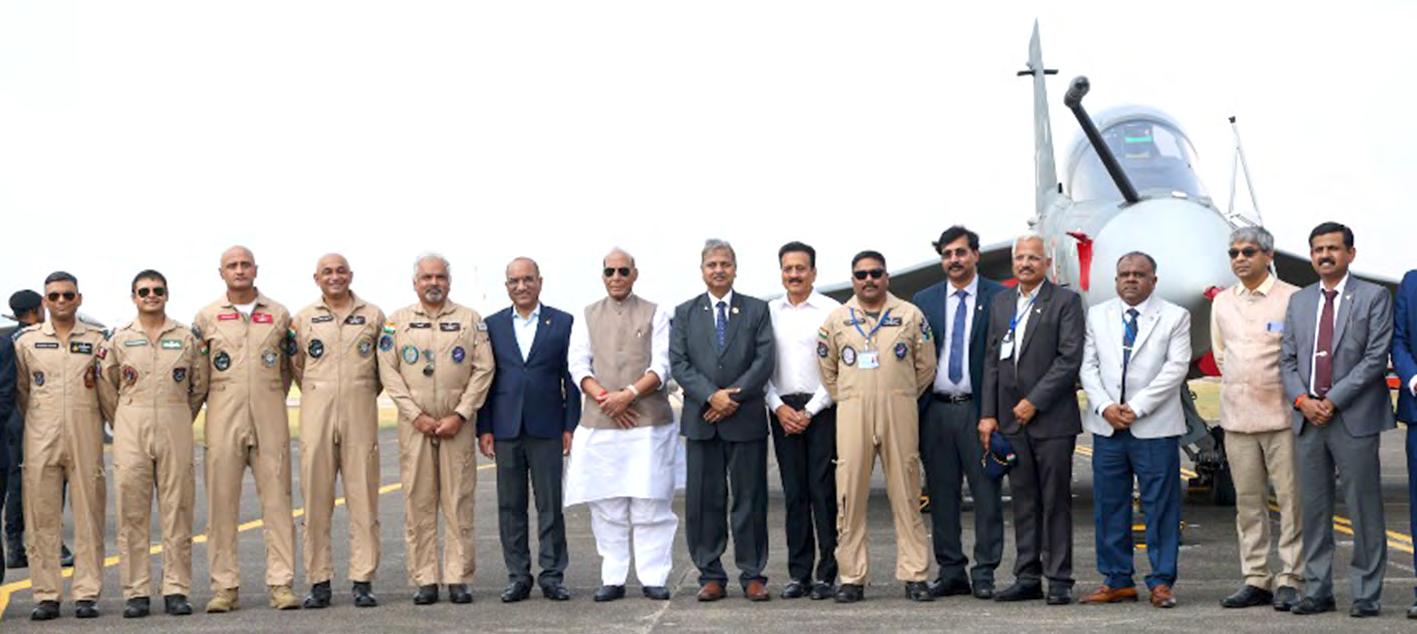 Flight of self-reliance: Third Production Line of LCA Mk1A & 2nd Production Line of HTT-40 inaugurated at HAL Nashik