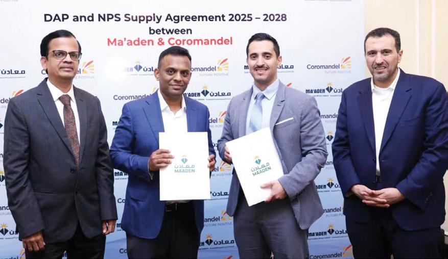 Coromandel partners with Saudi Arabia's Ma'aden for long-term supply of DAP & NPK