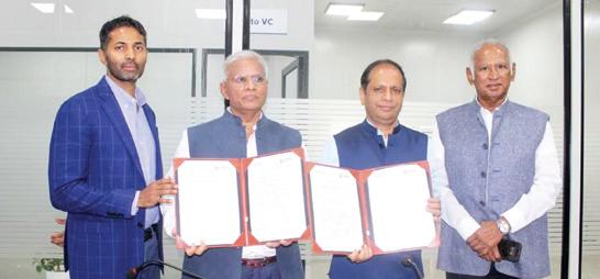 ICRISAT and Kaveri University forge strategic partnership to advance AgriTech research