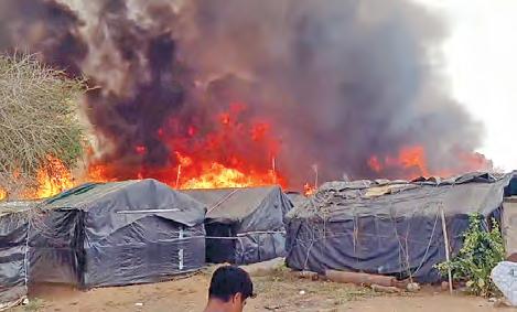 కుంట్లూరులో భారీ అగ్నిప్రమాదం