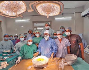 ఉస్మానియాలో రోగికి పెద్దపేగు మార్పిడి చికిత్స