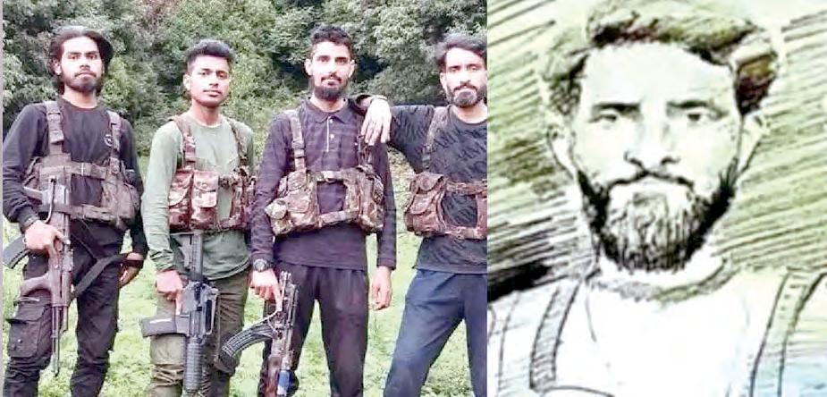 ఎన్ కౌంటర్లో హతమైన ఉగ్రవాదిఫోన్లో మూసా ఫొటో