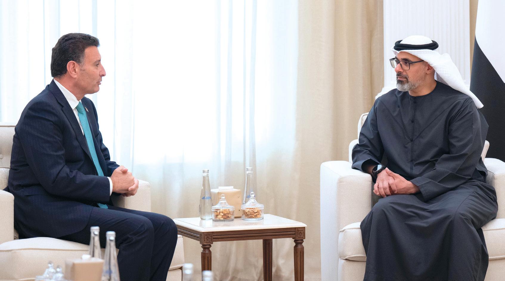 خالد بن محمد ورئيس مجلس النواب الأردني يبحثان سبل تعزيز التعاون الثنائي
