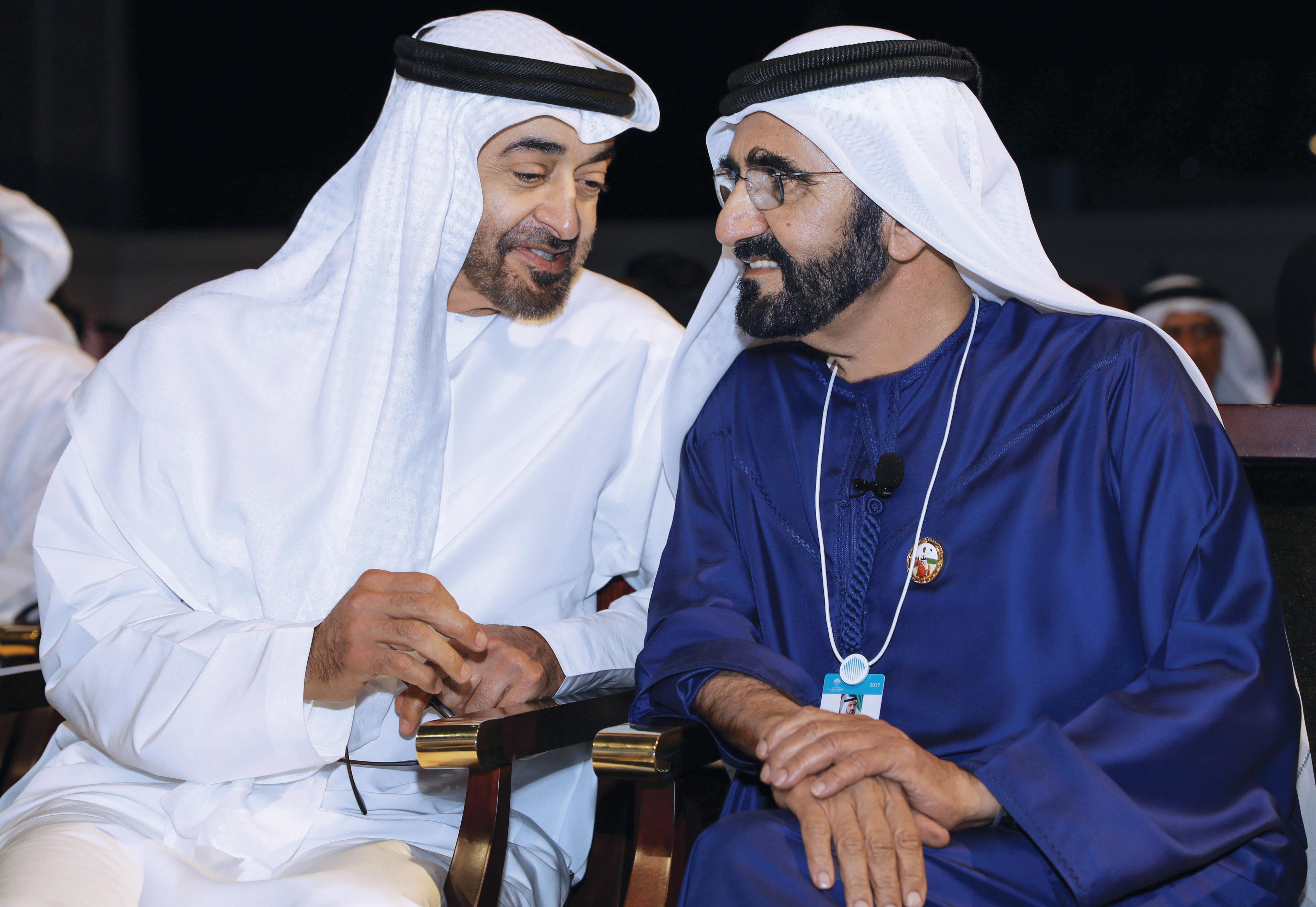 رئيس الدولة ومحمد بن راشد يرحبان بضيوف الإمارات في القمة العالمية للحكومات