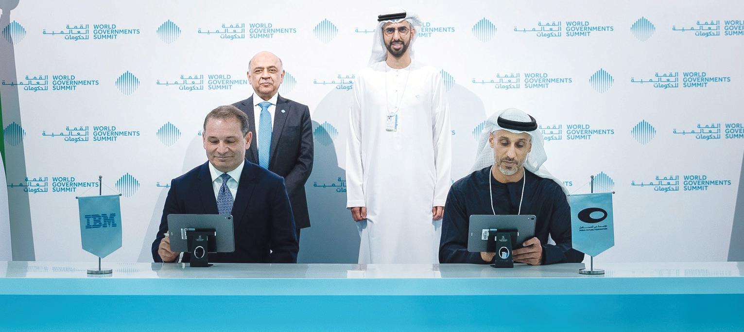 اتفاقية بين «دبي للمستقبل» و«آي بي إم» لتطوير تطبيقات الذكاء الاصطناعي
