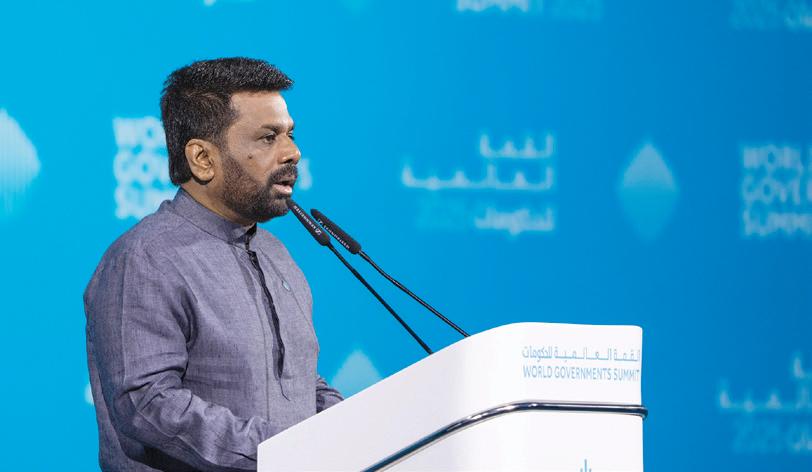 رئيس سريلانكا: العالم يواجه تحديات كبرى تستدعي التعاون الدولي