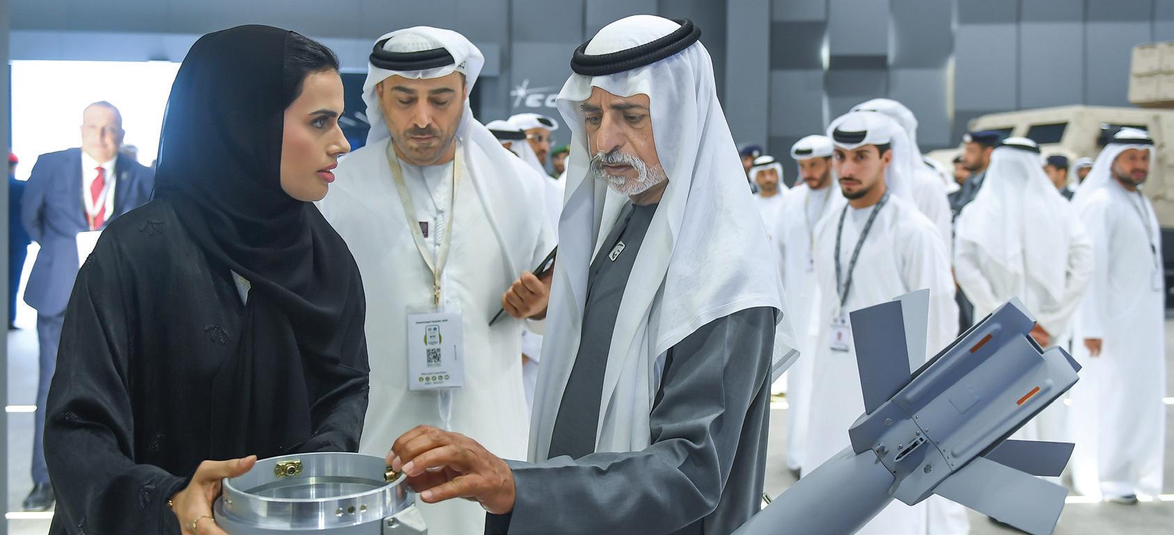 نهيان بن مبارك : الإمارات قوة عالمية في الصناعات الدفاعية